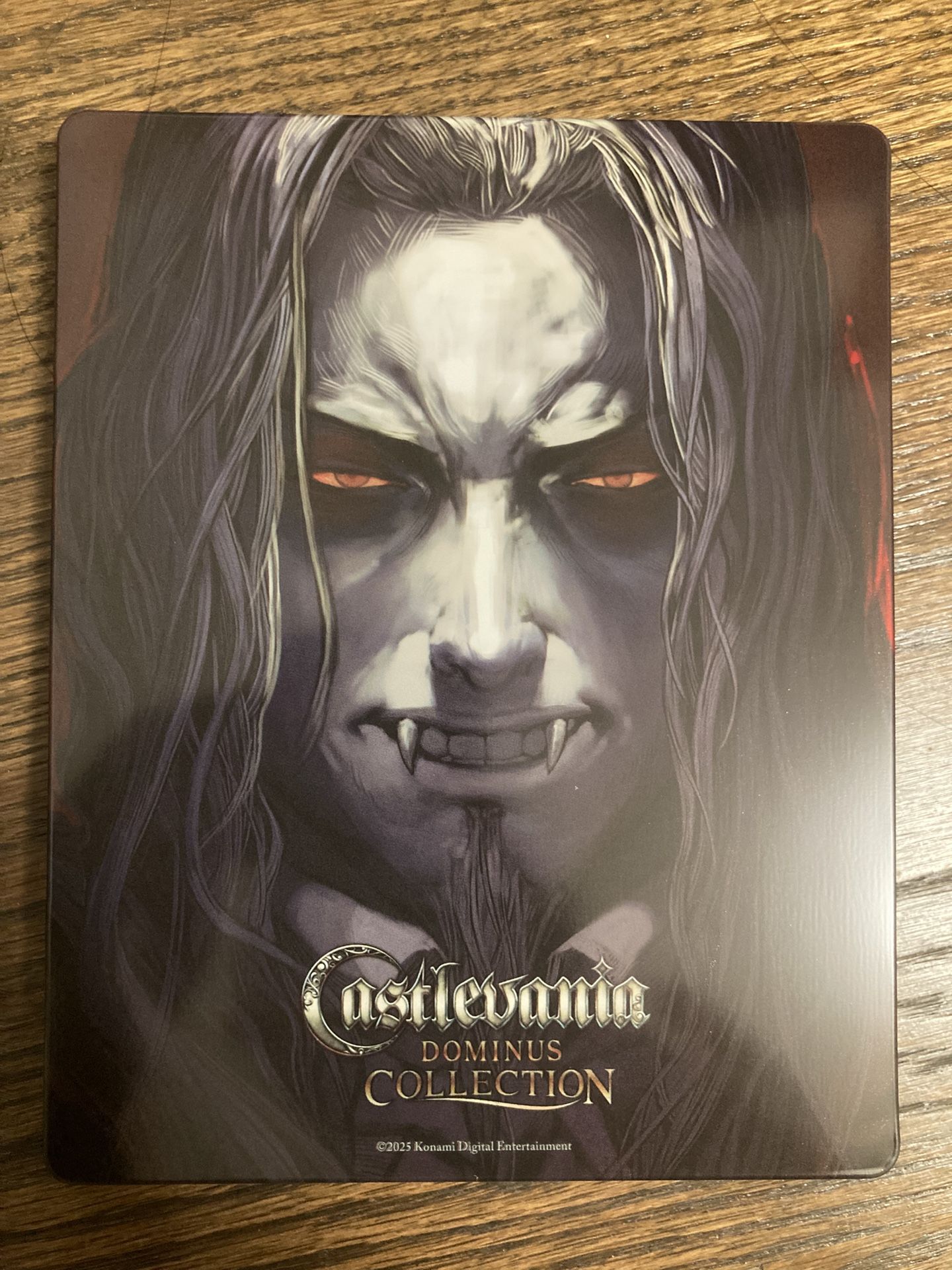 Castlevania Dominus Collection Ultimate Edition Steel Book Case Ps5 Only Dracula
