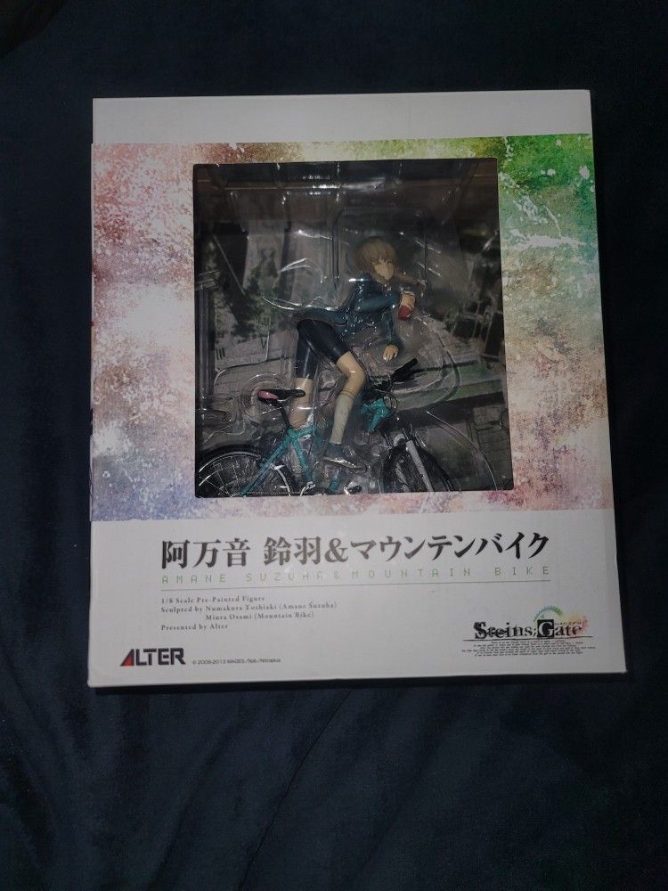 ALTER Steins Gate Suzuha Amane Mountain Bike 1/8 Scale Action Figure Japan