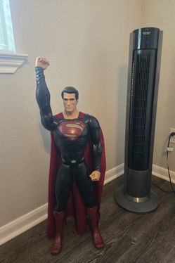 Superman Figure 30 Inches,,used But Great Condition, $50.00