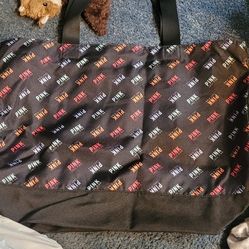 Pink Tote Bag