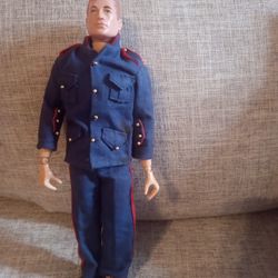 Vintage 60's G.I.Joe Painted Hair Action Figure By Hasbro 