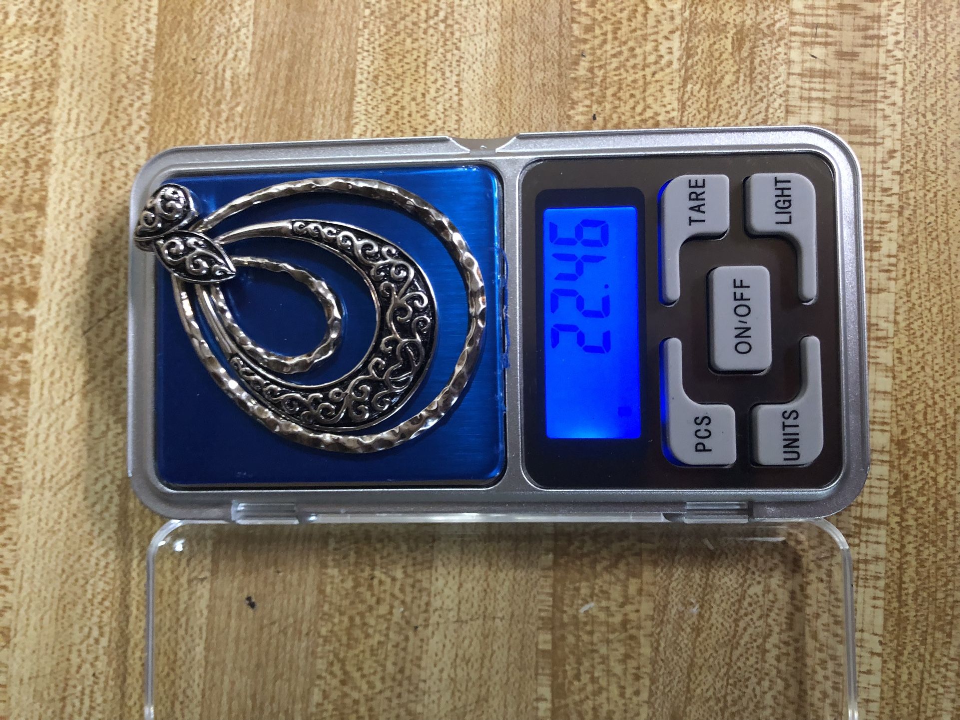 Sterling Silver Pendant 22 Grams