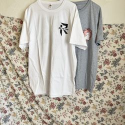 Two Men's Short Sleeve T-Shirts$6