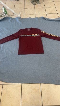 True Religion Men’s Red Long Sleeve Shirt Size M