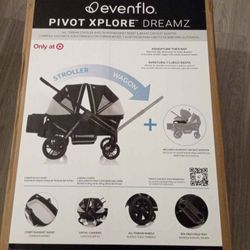 Evenflo pivot Xplore Dreamz (Stroller + Wagon)
