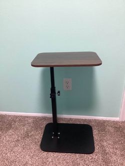  New-Rotating- Adjustable -C-Shaped Side Table Table