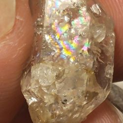 22.30ctw Herkimer Diamond Crystal Rainbows Double Terminated