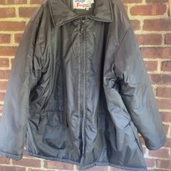 Men’s Winter Coat 2XL Black Image First Brand