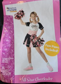 Kids All Star Cheerleader Costume Set