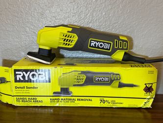RYOBI 0.4 Amp Corded 2-7/8 in. Detail Sander