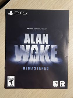 Alan Wake Remastered Digital Code For PlayStation 5