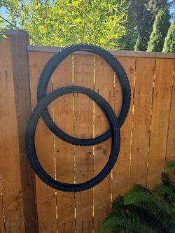 FREE mountain bike tires. Mongoose. Size 26x2.10 40-65 PSI