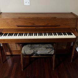  Mid Century Modern Acrosonic Piano 