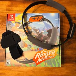 Ring Fit Adventure – Nintendo Switch Complete Bundle (Game + Ring-Con + Leg Strap)