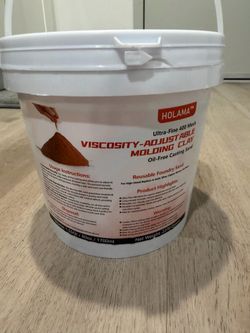 Holama Ultra-Fine 400 Mesh Casting Sand – 5 lb Tub