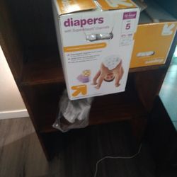 Size 5 And Newborn Diapers