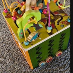 Kids Play  Wood Cube 