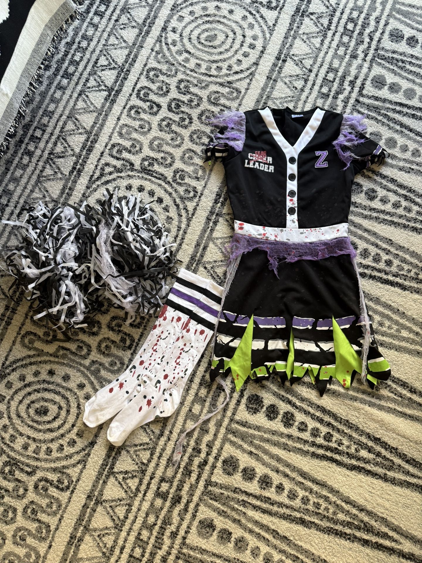 Kids Zombie Fear Leader Costume 
