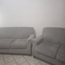 Ashley Couch and Loveseat