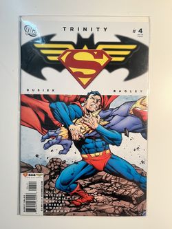 DC Comics Trinity #4 Superman comic book June 2008