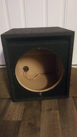 Subwoofer box 12"