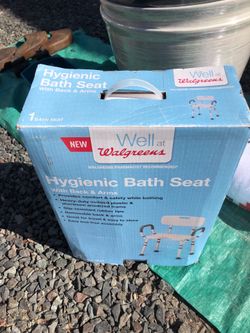 New in box, shower chair