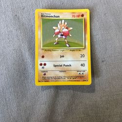 Hitmonchan (Shadowless) 25$