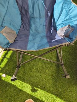 Black Sierra Rocking Chairs / Camping Chairs