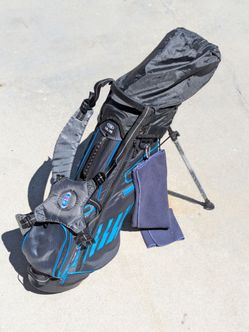 Left Handed U.S. Kids Golf Ultralight UL48 Junior Golf Club Set + Stand Bag