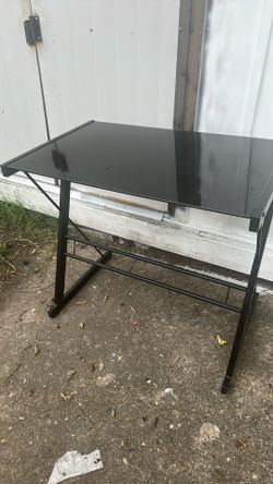 Glass Desk