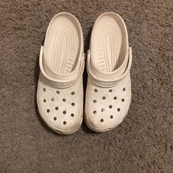 White Crocs