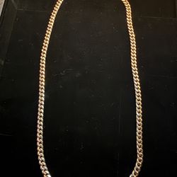 14K Solid Cuban Link Chain – 26” – 6.5mm – 32.5g – Stamped 14K (Amoro Yaffa) – Tested – Heavy Gold