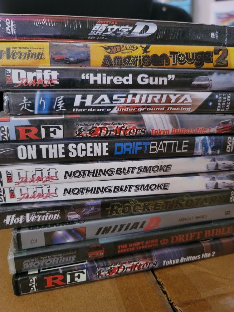 Drifting DVDs Japan Movies 11 Movies