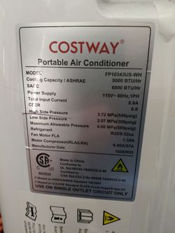 Costway Portable Air Conditioner
