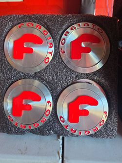 Forgiato Wheel Center Caps Set of 4