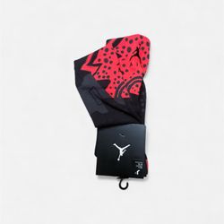 Air Jordan 6 Infrared Crew Socks – Black/Red – Brand New