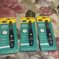 DR Scholl’s Callus Remover Batteries Included $7 