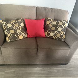 Sofa and love seat