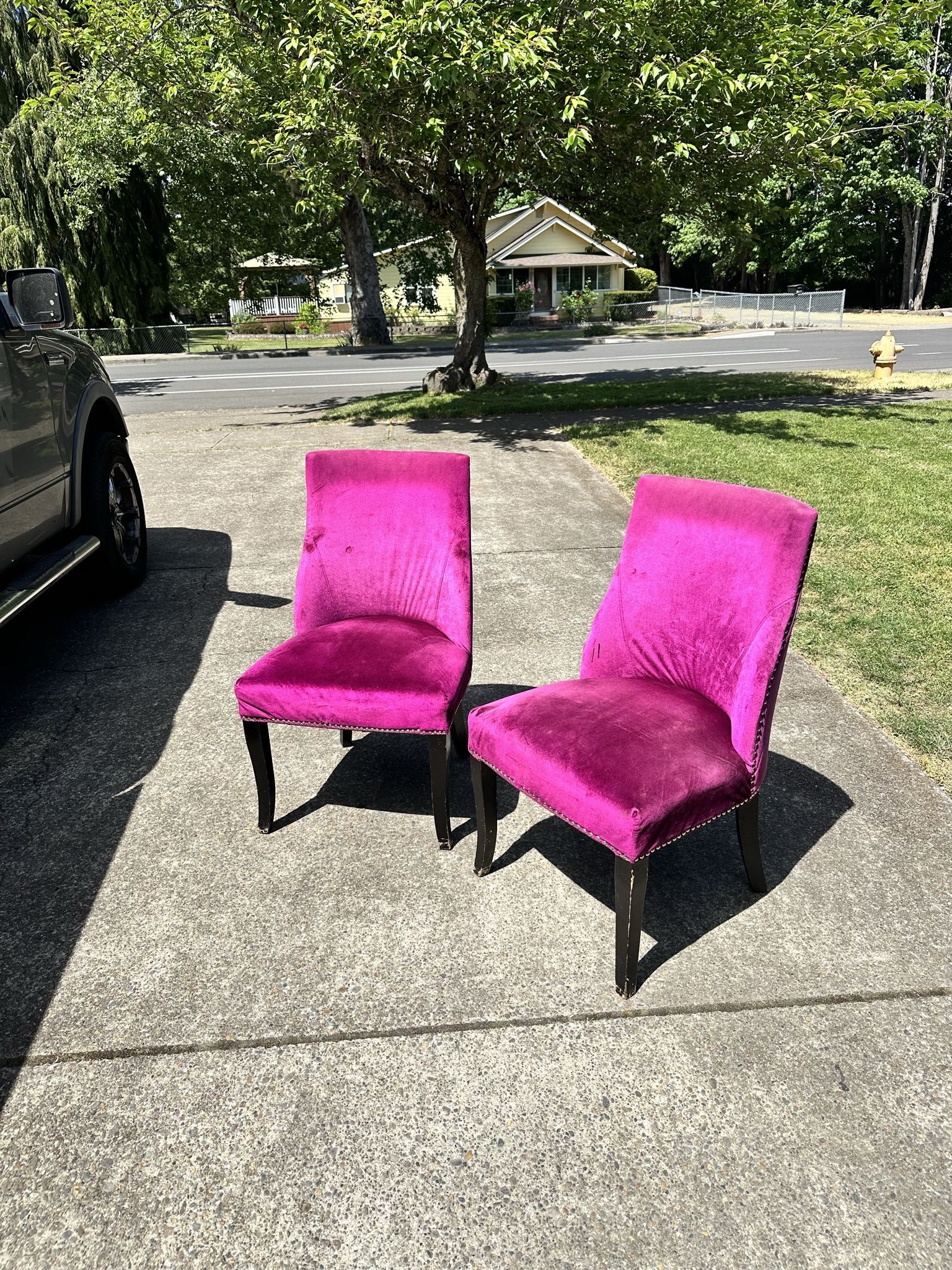 Purple Chairs 