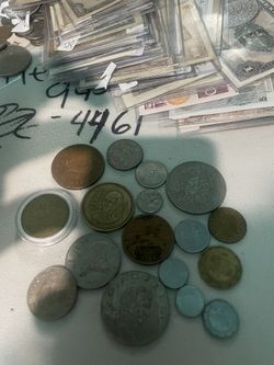 Lot Of Mexican Coins!
