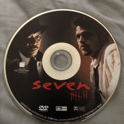 Seven 7 Brad Pitt DVD 