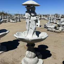 New Fountain Made Out Of Cement Perfect Gift 🎁 