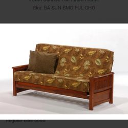 Queen Size Futon Frame Solid Wood From Vancouver Woodworks.
