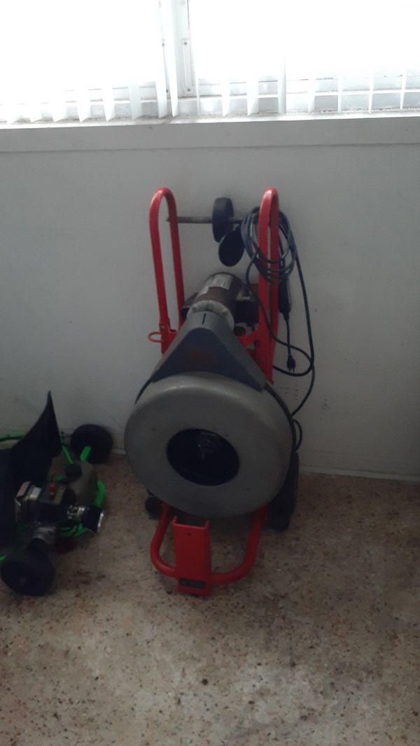 RIDGID K750 DRAIN SEWER CLEANING MACHINE "LOOKS & WORKS GREAT" NO