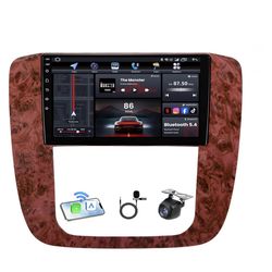 Car Radio Stereo 9” Touchscreen Chevy Chevrolet Silverado 2007-2013 Tahoe Suburban GMC Sierra Yukon CarPlay Android Auto, Bluetooth GPS, Backup Camera