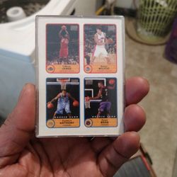 2003 Topps Bazooka LeBron James Rc Card