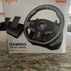 Gaming Wheel, Still In A Box And In Good Condition 
