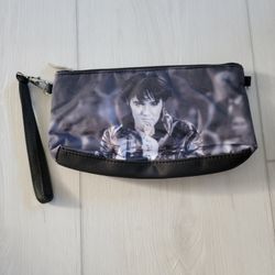 Elvis Themed Wristlet Handbag