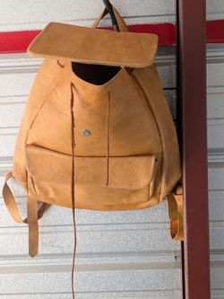 Genuine Leather Backpack / Rucksack – Vintage Style