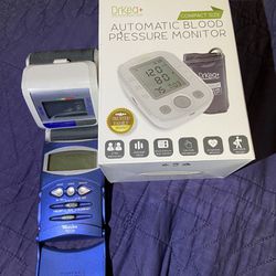 Dr Kea Automatic Blood Pressure Monitor- NEW And Used One And Data Tech Gadget Lot